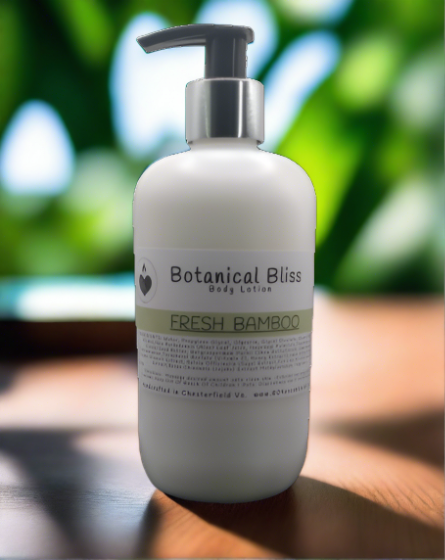-BOTANICAL BLISS Handcrafted Body Lotion