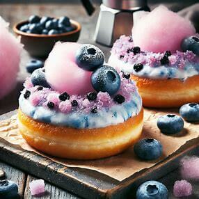 blueberry stuffed donuts burner oils 804 escentials llc